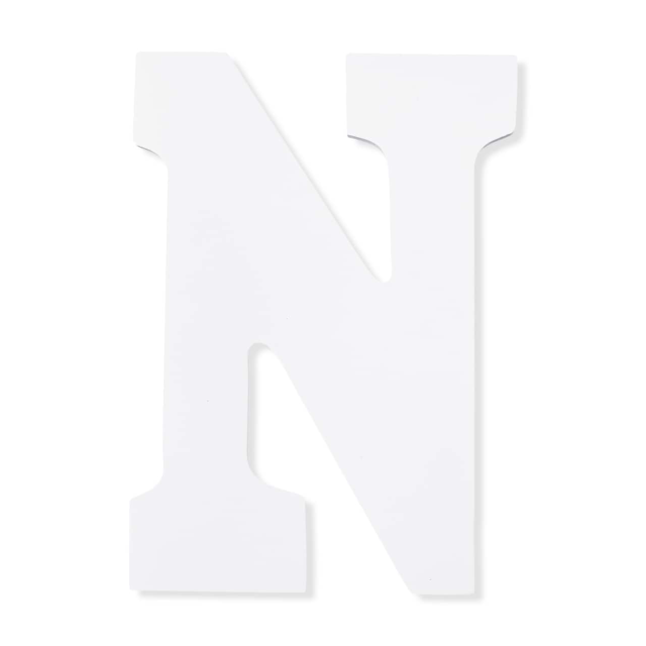 6 Pack: 9" White MDF Whimsy Letter by Make Market®